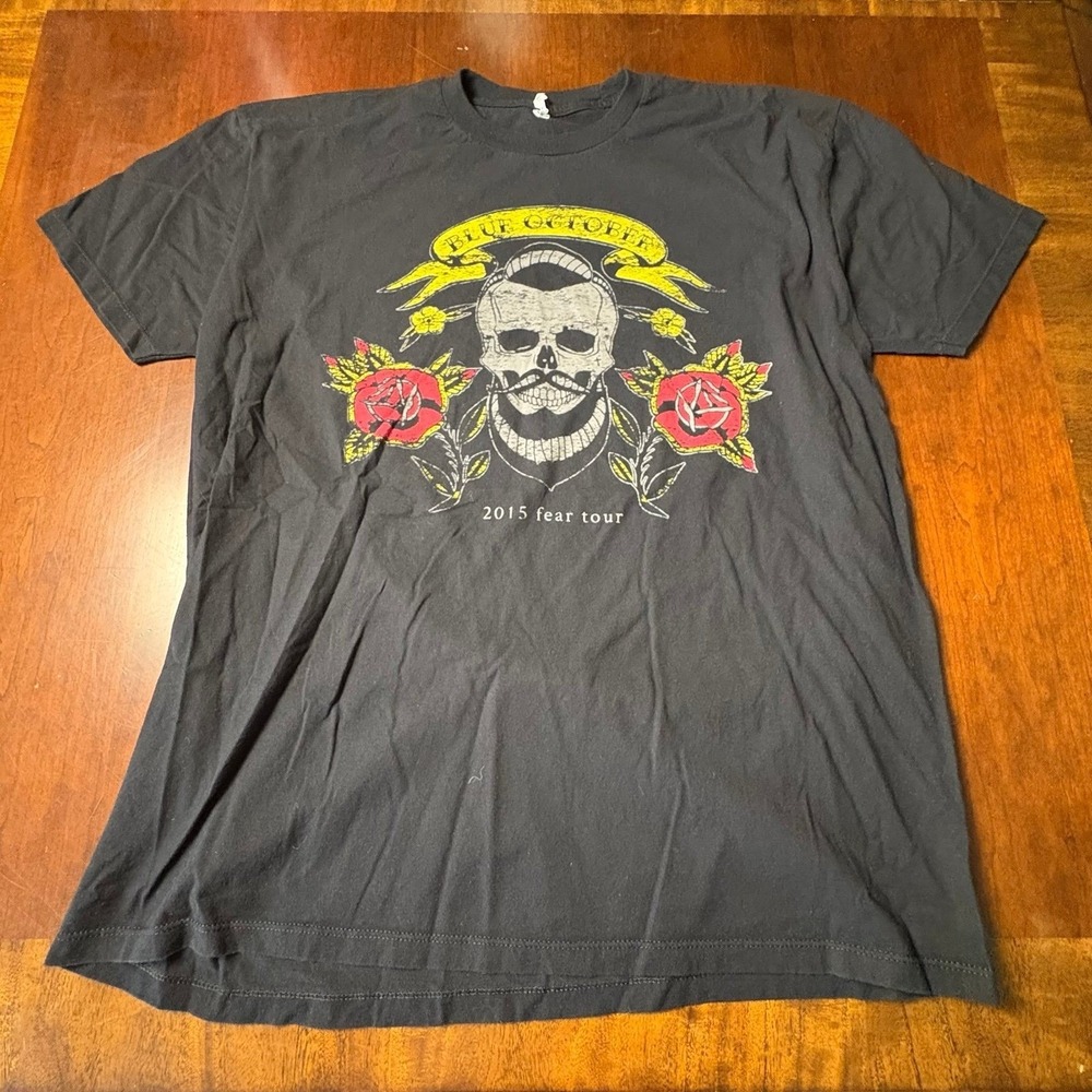 Blue October 2015 Fear Tour Band Tee XL